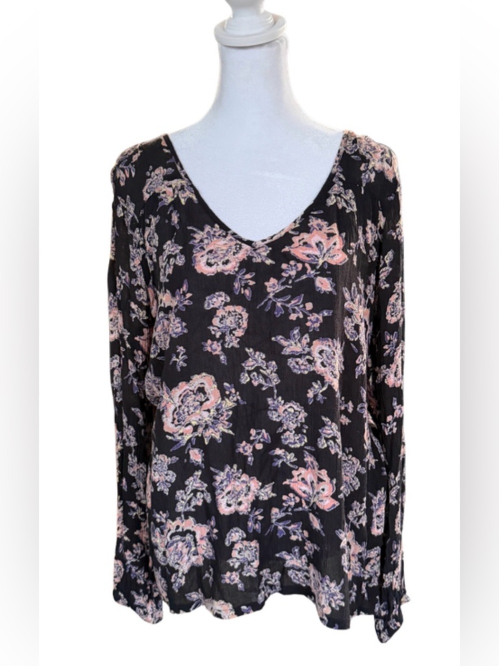 Billabong Floral Boho Blouse